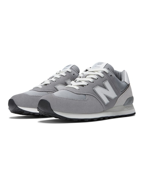 [New Balance] low cut спортивные туфли 23.0cm серый мужской 