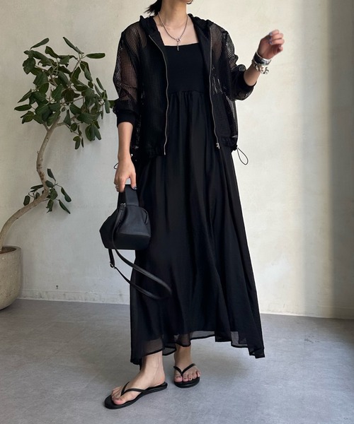 DouDou（ドゥドゥ） ジップアップブルゾン FREE アイボリー レディース