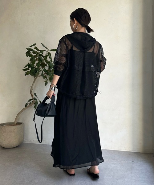 DouDou 「DouDou」 ジップアップブルゾン FREE アイボリー レディース