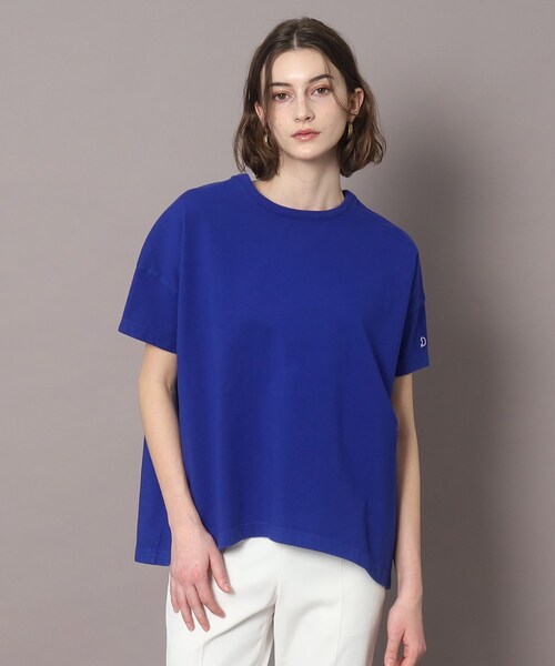 「DRESSTERIOR」 半袖Tシャツ 36 オフホワイト レディース