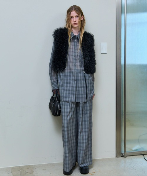 MAISON SPECIAL（メゾンスペシャル） パンツ Lace-up Easy Pants