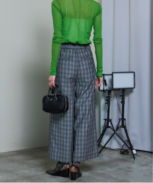 MAISON SPECIAL（メゾンスペシャル） パンツ Lace-up Easy Pants