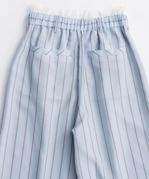 MAISON SPECIAL（メゾンスペシャル） パンツ Lace-up Easy Pants