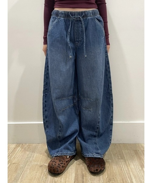GAP（ギャップ） ワイドパンツ ジーンズ デニム デニムパンツ ミッド