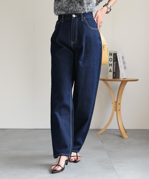 「sakishimatokyo」 デニムパンツ L ブルー レディース
