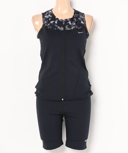 NIKE（ナイキ） 水着 FA25ジップ付き袖なしセパレーツ レディース
