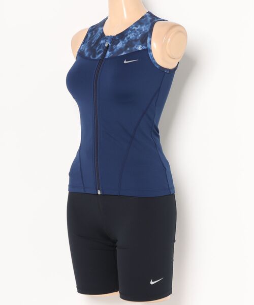 NIKE（ナイキ） 水着 FA25ジップ付き袖なしセパレーツ レディース