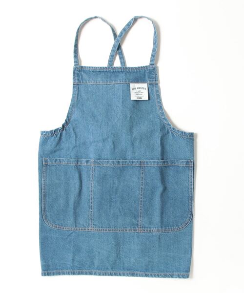 エプロン デニムウオッシュ加工ショート丈エプロン　IZI | THE BAREFOOT