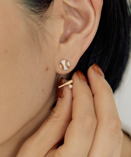 ピアス 「WEB限定」スポーツタイムピアス(野球） レディース | ear PAPILLONNER | 10