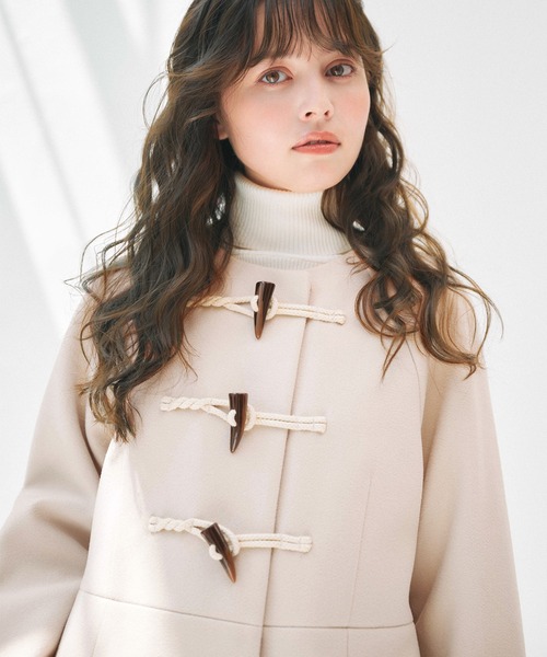 Feroux（フェルゥ） ダッフルコート コート ダッフルデザインAライン