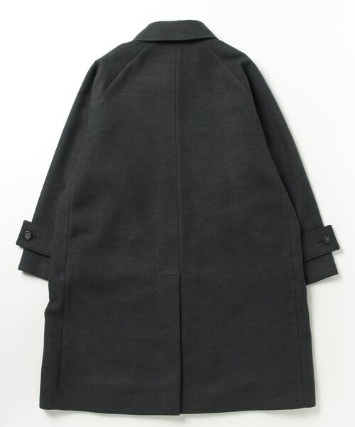 BEAMS（ビームス） ステンカラーコート L チャコールグレー メンズ