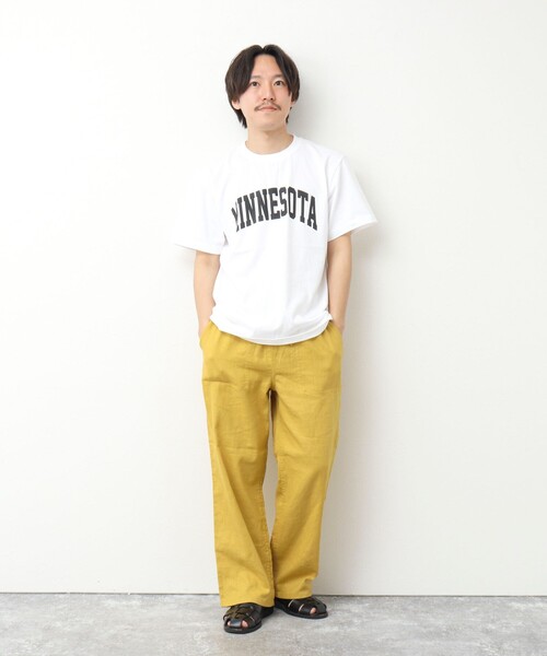 「GEVACO」 パンツ L ブラウン メンズ_画像3