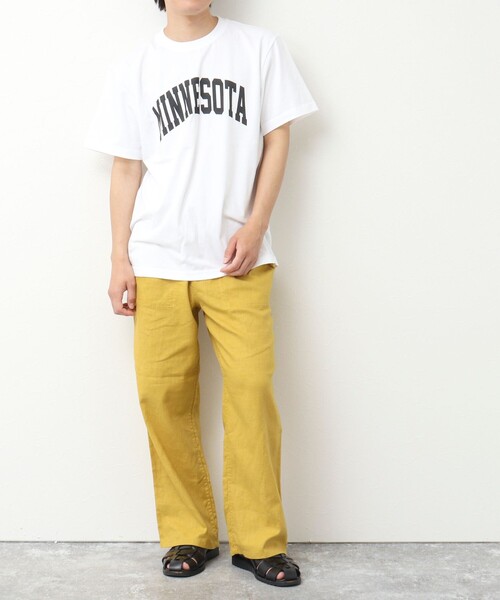 「GEVACO」 パンツ L ブラウン メンズ_画像4