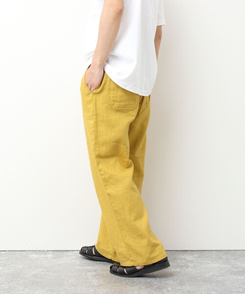 「GEVACO」 パンツ L ブラウン メンズ_画像8