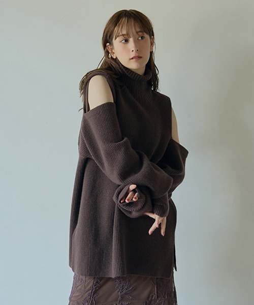 FRAY I.D（フレイ・アイディー） タートルネックニット ONE SIZE