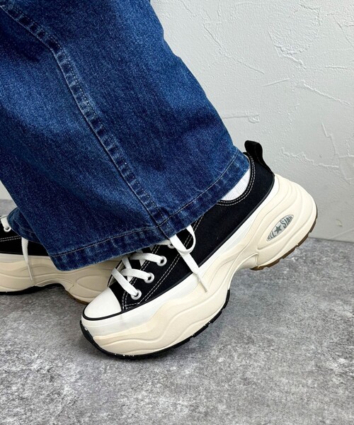 CONVERSE（コンバース） ローカットスニーカー 24.5 オフホワイト