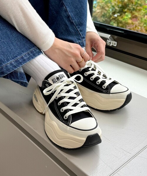 CONVERSE / ローカットスニーカー/24.5cm/CRM/キャンバス/31312412 CONVERSE（コンバース） ローカットスニーカー 24.5 オフホワイト
