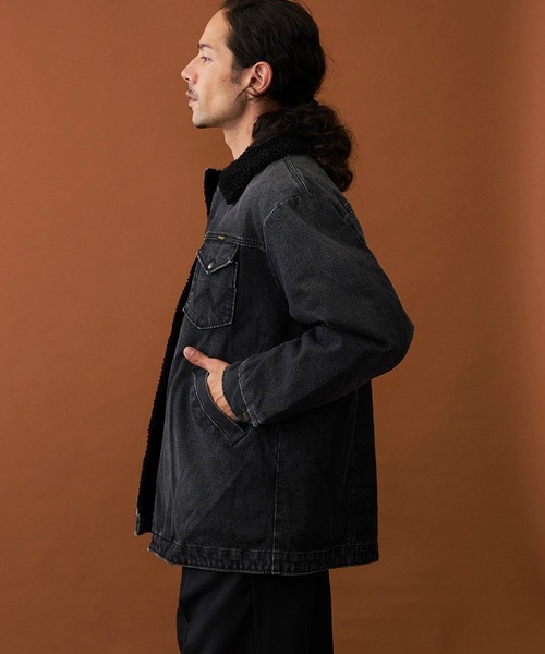 Wrangler（ラングラー） デニムジャケット SMALL ブラック系その他