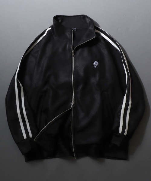SITRY（シトリー） ジャージ Fake Leather Track Jacket/オーバー