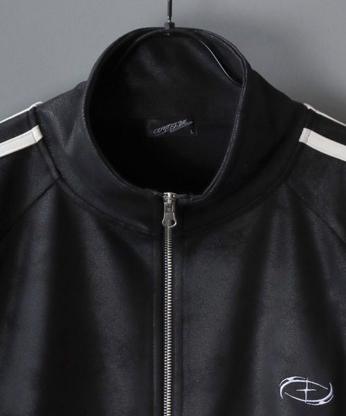 SITRY（シトリー） ジャージ Fake Leather Track Jacket/オーバー