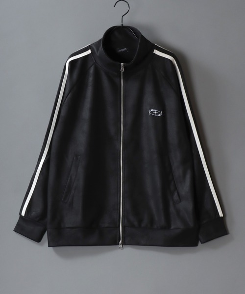 SITRY（シトリー） ジャージ Fake Leather Track Jacket/オーバー