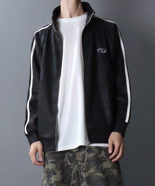 SITRY（シトリー） ジャージ Fake Leather Track Jacket/オーバー