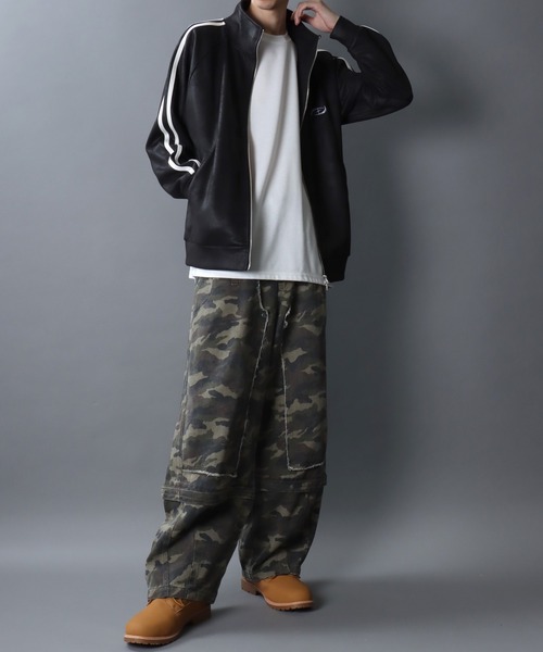SITRY（シトリー） ジャージ Fake Leather Track Jacket/オーバー