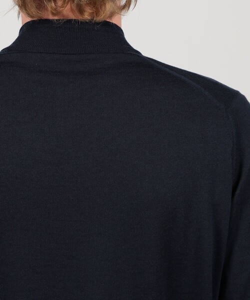 セーター ニット JOHN SMEDLEY KILDAY メリノウール モックネックプルオーバーニット メンズの画像