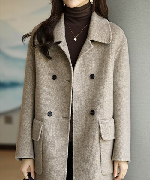 Sally Lunn ジャケット テーラードジャケット ダブルボタンテーラード