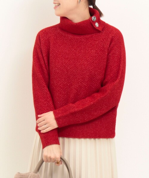 MICO COULIER（ミコクリエ） ニット セーター ヤクウール鹿の子編