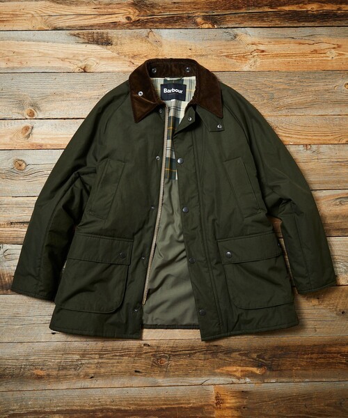 Barbour×Bshop 別注 BEAUFORT セージグリーン サイズ38 Barbour（バブアー） ブルゾン 38 セージグリーン メンズ : ZOZOTOWN