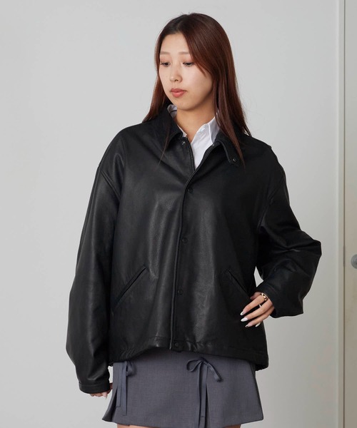 REMI RELIEF（レミ レリーフ） ブルゾン アウター 兵庫レザー コーチ