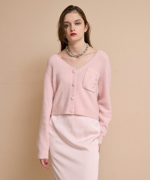 EIMY ISTOIRE（エイミーイストワール） カーディガン ブークレニット