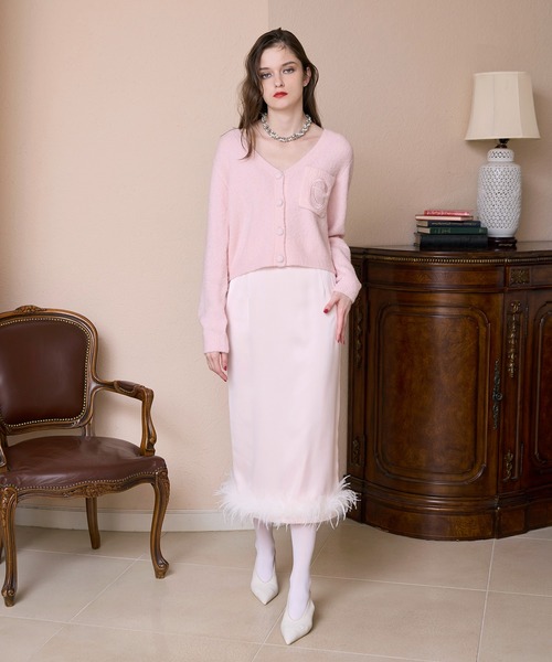 EIMY ISTOIRE（エイミーイストワール） カーディガン ブークレニット