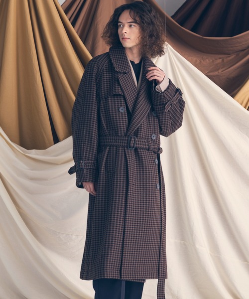 メゾンスベシャル トレンチコート MAISON SPECIAL（メゾンスペシャル） トレンチコート コート 「UNISEX