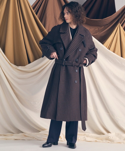 大人気 メゾンスペシャル ジャケット トレンチ MAISON SPECIAL（メゾンスペシャル） トレンチコート コート 「UNISEX