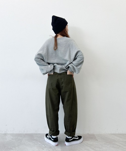 パンツ nico niko and…（ニコアンド） デニムパンツ MEDIUM ブルー レディース