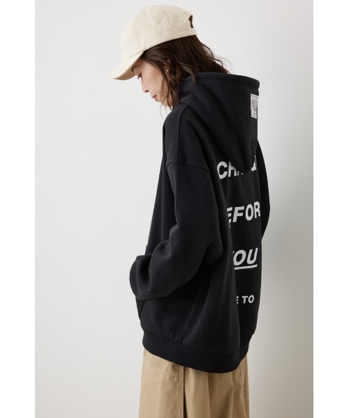 「RODEO CROWNS WIDE BOWL」 プルオーバーパーカー FREE ライトベージュ レディース_画像2