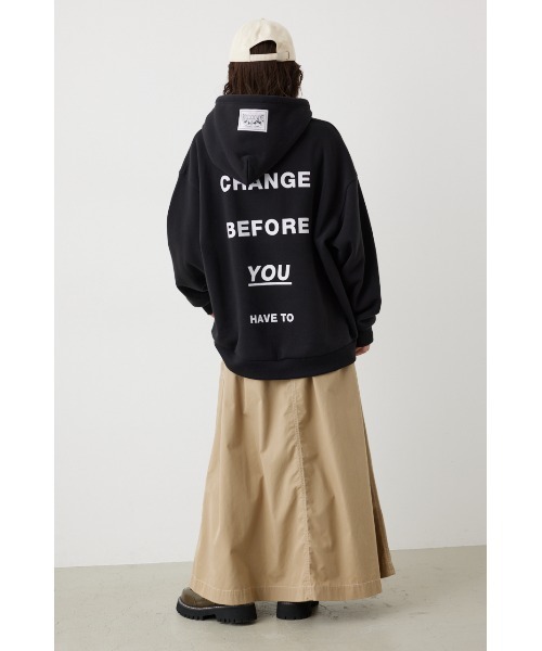 「RODEO CROWNS WIDE BOWL」 プルオーバーパーカー FREE ライトベージュ レディース_画像5