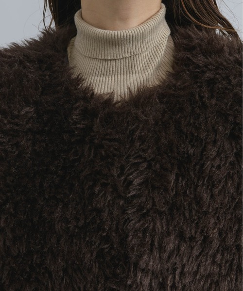 「NEUNA」 「Birthday room」ベスト FREE アイボリー レディース_画像8