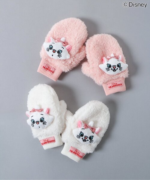 ディズニー　おしゃれキャットスノーグローブ Disney（ディズニー） 手袋 「ディズニー」おしゃれキャット/ミトン