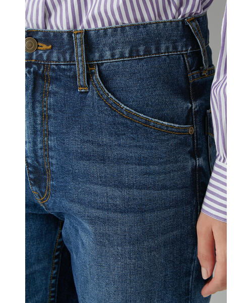 「human woman」 デニムパンツ LARGE ネイビー レディース_画像8