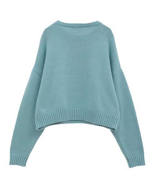 「Candy Stripper」 長袖ニット 2 ホワイト レディース_画像5