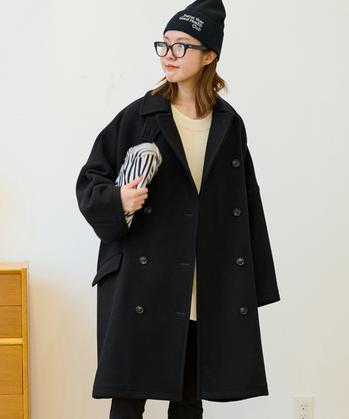 FRAMeWORK（フレームワーク） コート 36 ネイビー レディース