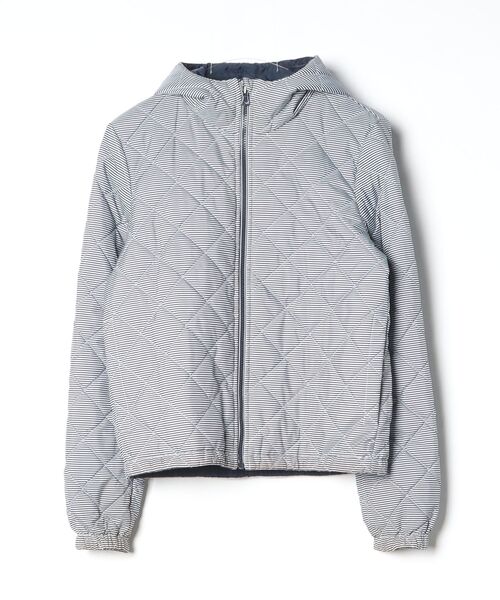 「PETIT BATEAU」 ブルゾン X-SMALL ネイビー レディース_画像3