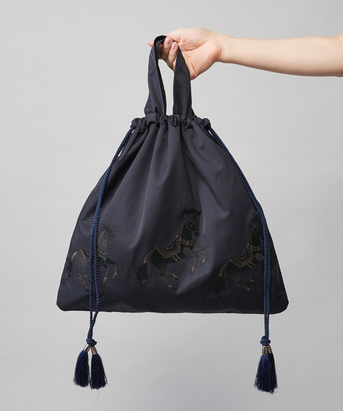 ear PAPILLONNER」 ハンドバッグ ONE SIZE ブラック レディース ear 