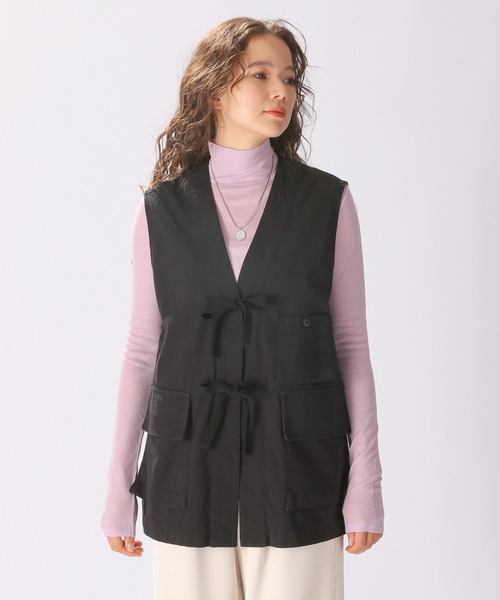 niko and…（ニコアンド） ベスト FREE レッド レディース : ZOZOTOWN