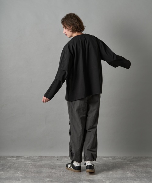 「SLICK」 カーディガン 1 ブラック メンズ_画像2