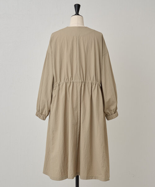 [BEARDSLEY] レオパードノーカラーコート BEARDSLEY（ビアズリー）の「レオパードジャガードシャギーコート