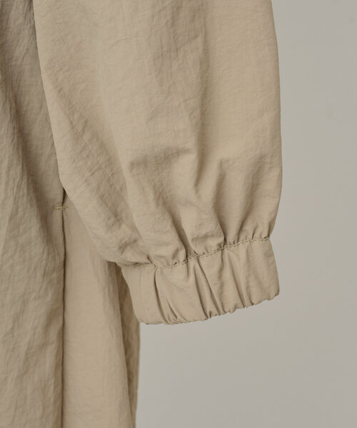 BEARDSLEY ストライプノーカラーショートコート美品 BEARDSLEY ストライプノーカラーショートコート美品 【公式通販】